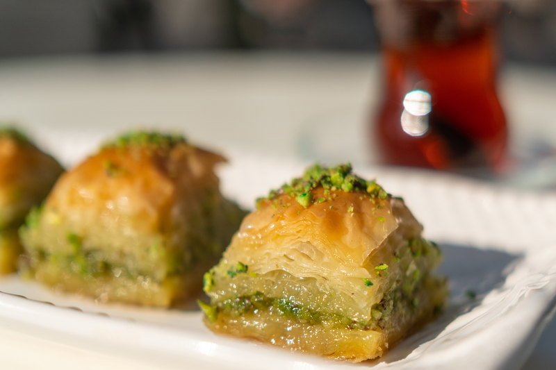 Fıstıklı Baklavalar — Gaziantep'li Cevdet Usta