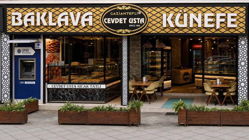 Baklavacı Cevdet Usta Sancaktepe mağazası